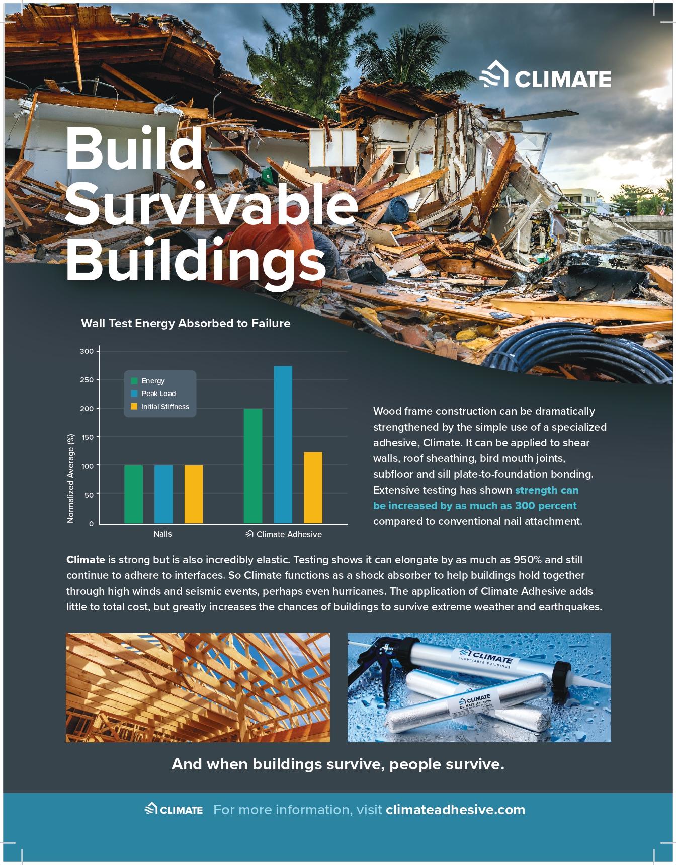 Read more about the article Climate Adhesive Sticks Up for Building Safety